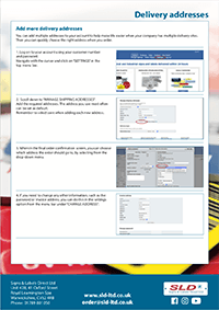 Change your address instructions