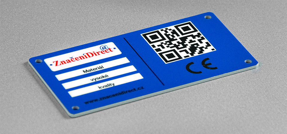 Plastové štítky s potlačou