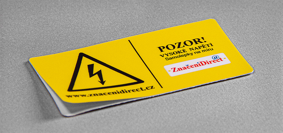 Priemyselné samolepky
