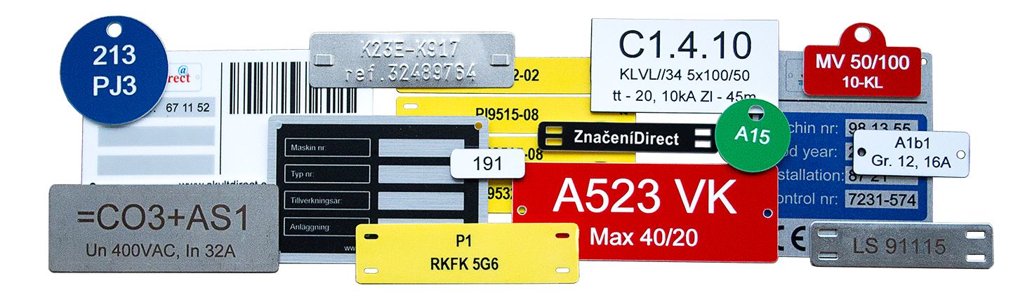 Ukážky produktov a materiálov